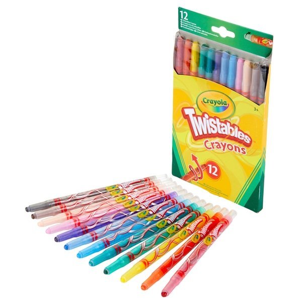 Crayola 12 Creioane twistables