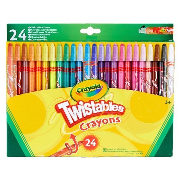 Crayola 24 Creioane twistable