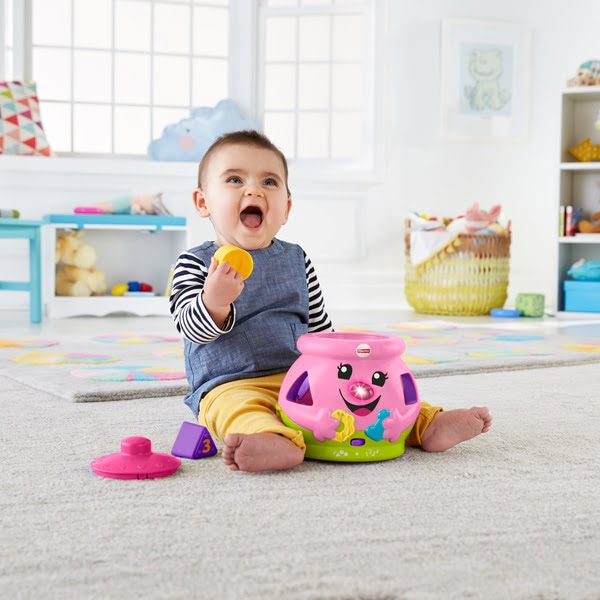 Fisher-Price Laugh & Aflați Cookie Forma roz