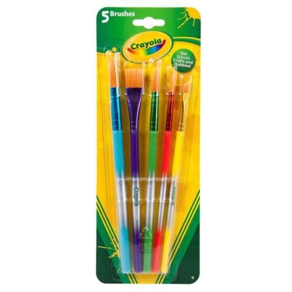 Crayola 5 Pensule asortate