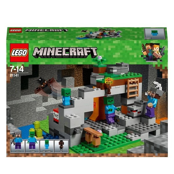 LEGO 21141 Minecraft The Zombie Cave Building Set