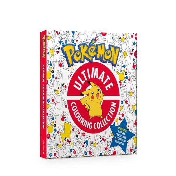 Oficial Pokemon Ultimate Coloring Collection HB Book