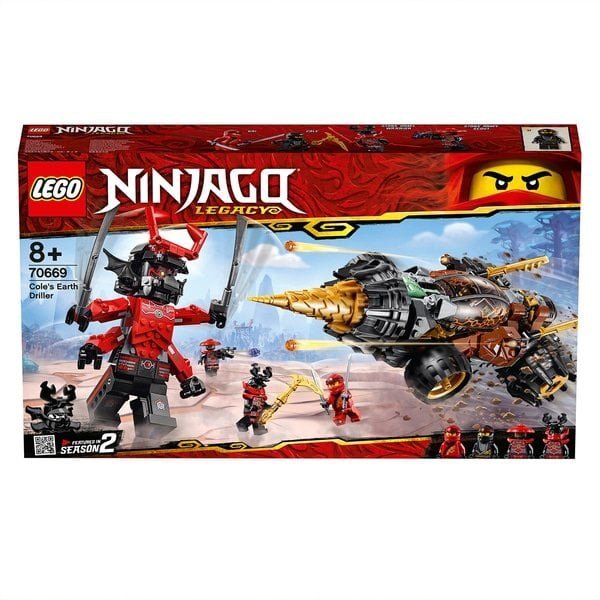 LEGO 70669 Ninjago Cole's Earth Driller Ninja Figura