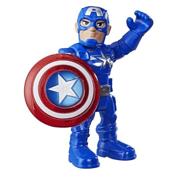 Captain America Marvel Super-Hero Adventures Figura