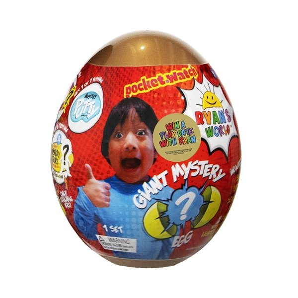 Ryan's World Giant Mystery Egg - Aur