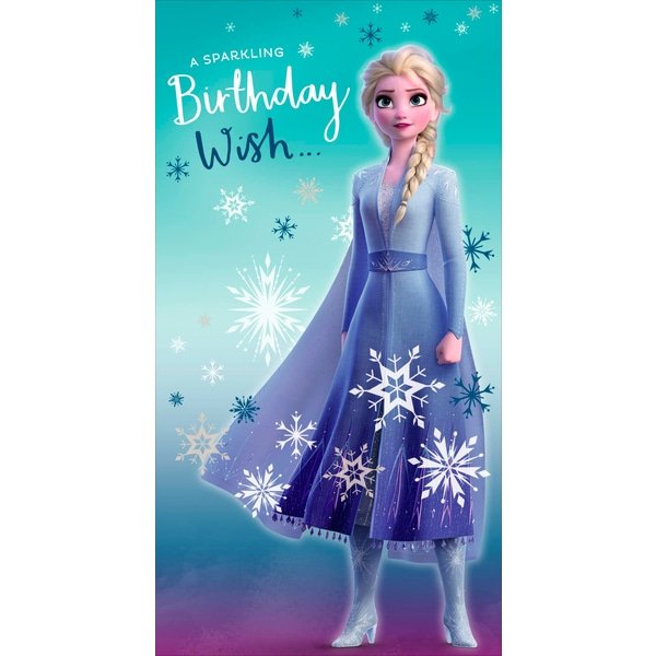 Disney Frozen Elsa Ziua de nastere Card