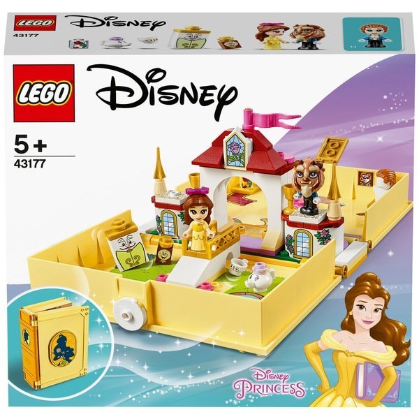 LEGO 43177 Disney Princess Belle's Storybook Adventures Set