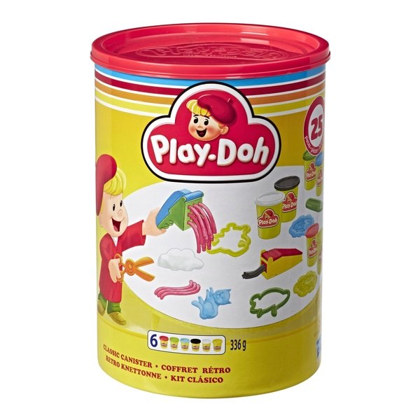 Play-Doh Classic Canistre Retro Set