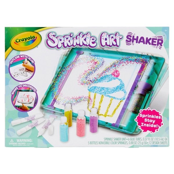 Crayola Sprinkle Art Shaker Set