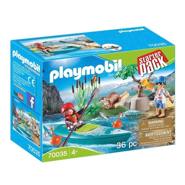 Playmobil 70035 Starter Pack Kayak Adventure