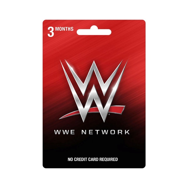 Cartelă preplătită cu abonament WWE Network pe 3 luni