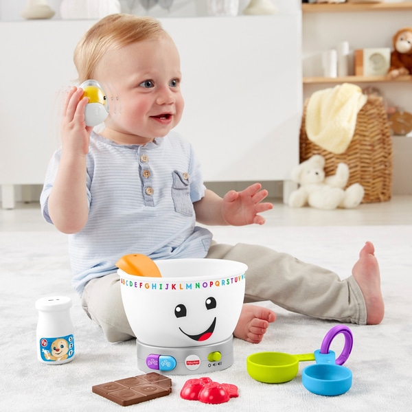 Fisher-Price Laugh & Learn Magic Color Mixing Bowl Fisher-Price Laugh & Learn Magic Color Mixing Bowl Fisher-Price Laugh &