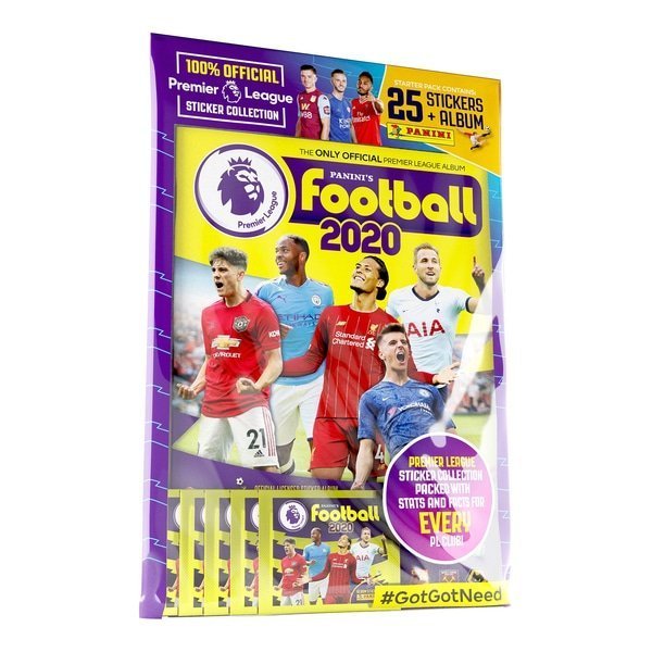 Panini's Football 2020 – The Official Premier League Sticker Collection Packets and Album