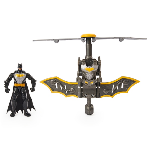 Batman 10cm Mega Gear Deluxe Figura de acțiune cu Transformarea Armura