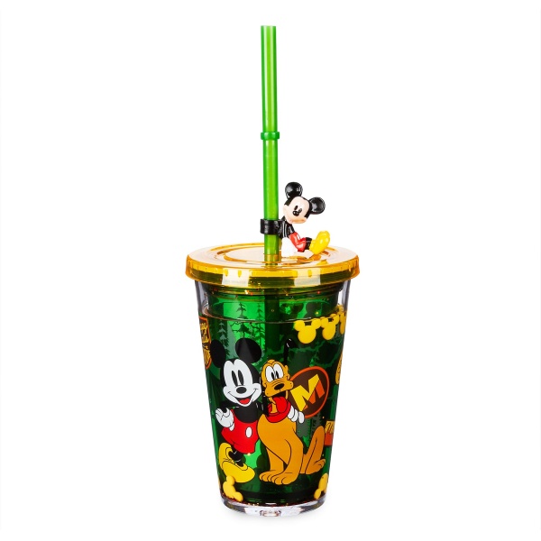 Disney Store Mickey și Pluto Paie Tumbler