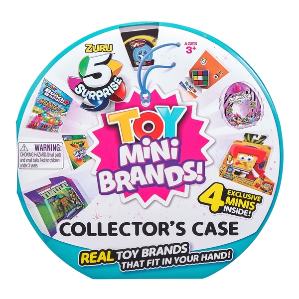 5 Surpriza Toy Mini Brands Collector's Case Store și display de ZURU