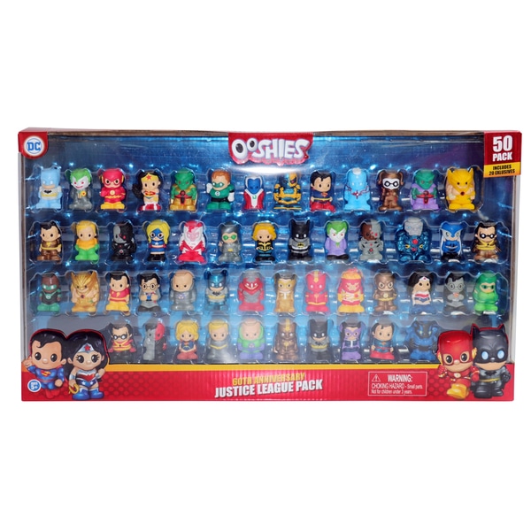 DC Ooshies 60 th Anniversary Justiție League Pack