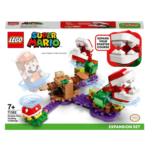 LEGO 71382 Super Mario Piranha Plante Enigmatic Challenge Set de expansiune