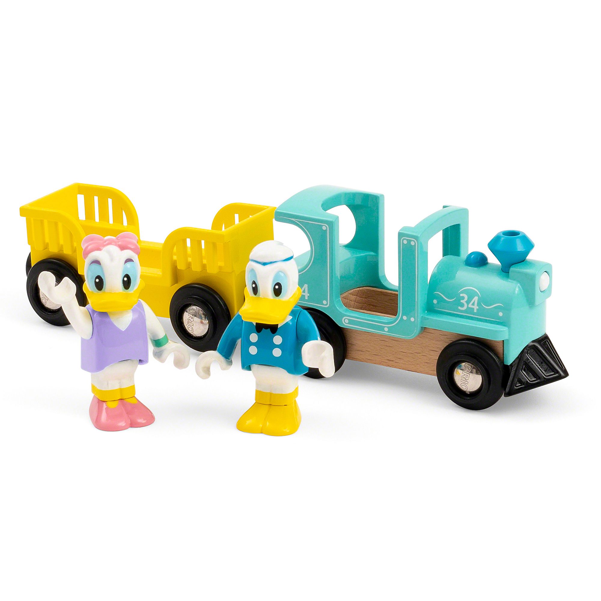 Brio Donald și Daisy Toy Train Set