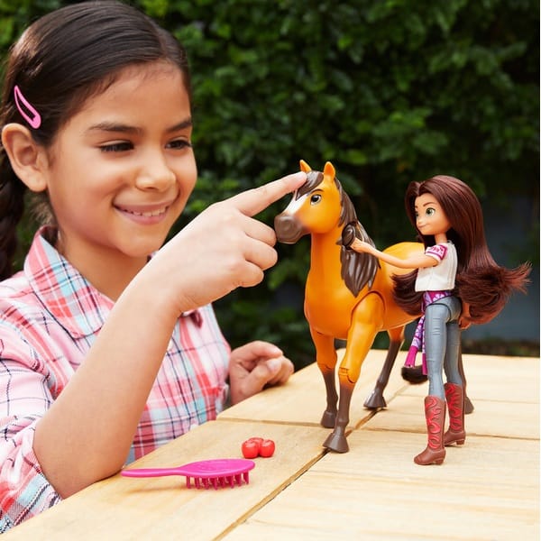 Dreamworks Spirit Untamed Ride Împreună Lucky Doll & Spirit