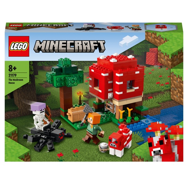 LEGO 21179 Minecraft ciuperca Casa de jucărie pentru copii