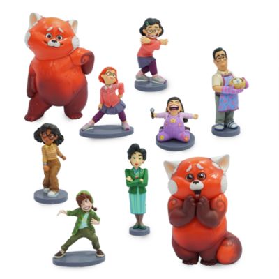 Disney Store Turning Red Deluxe Figurina Playset