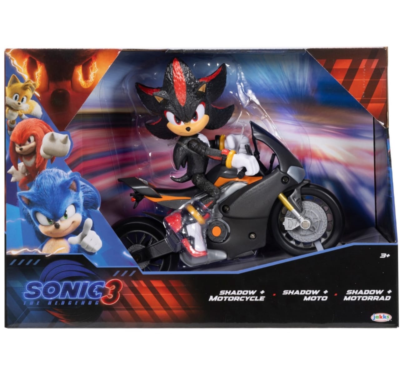 Sonic the Hedgehog 3 - Shadow cu motocicletă - SarahOnline.ro