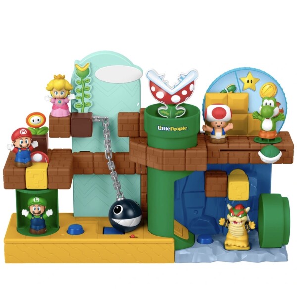 Fisher-Price Little People My Mario Mario's Adventure Playset
